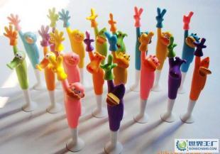 禮品廣告筆 動(dòng)物手勢(shì)筆 帶底座 可豎立放置 18種款式_辦公、文教_世界工廠網(wǎng)中國產(chǎn)品信息庫